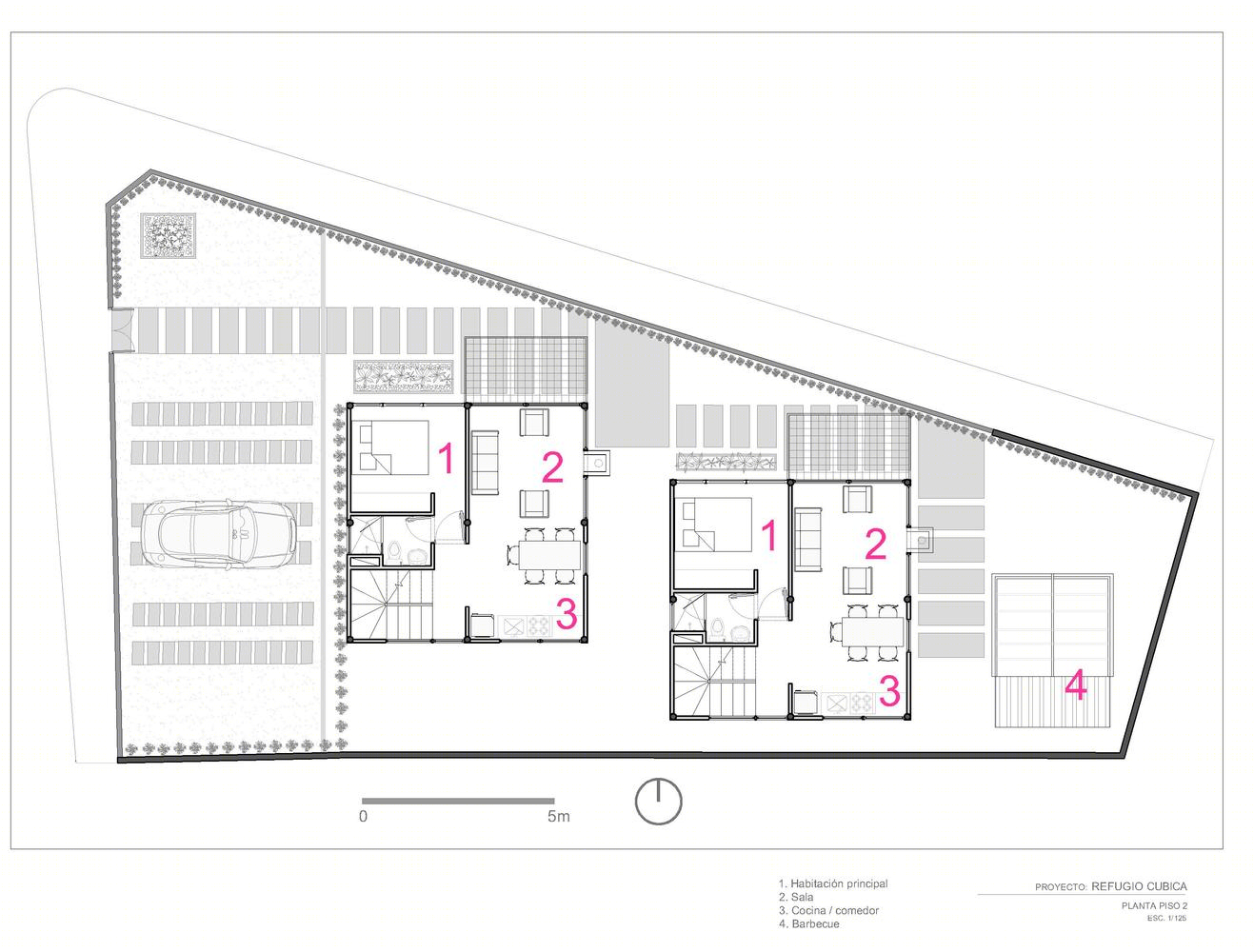 模块化垂直生长的哥伦比亚 Cubica Cabin-64