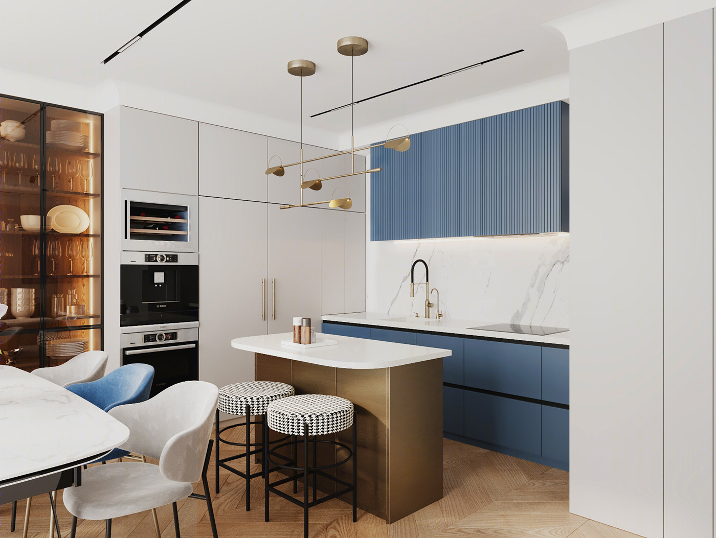 Anastasiya Gushchina丨平层丨Royal cobalt-8