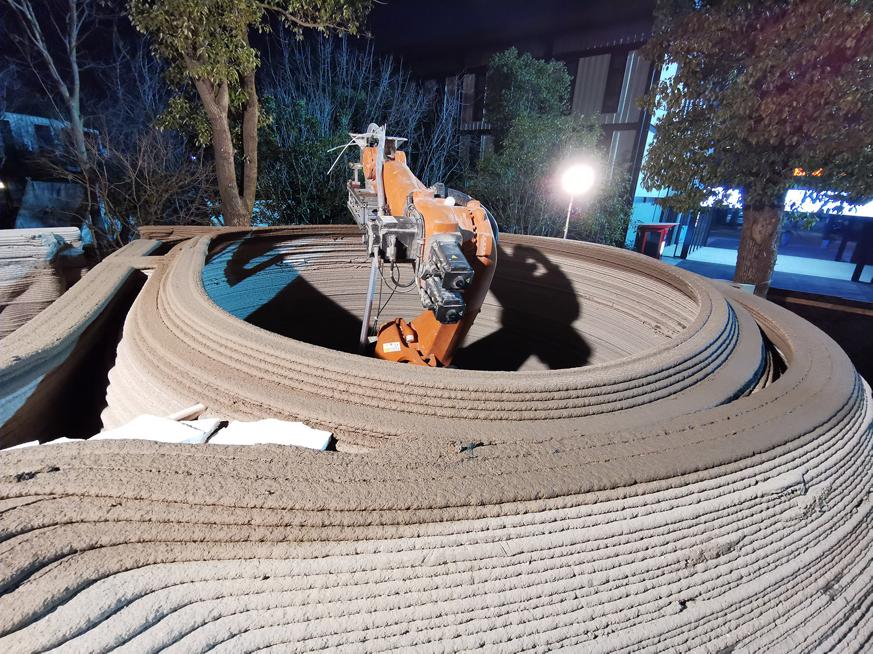 机器人 3D 打印混凝土书屋丨中国上海丨清华大学建筑学院徐卫国教授团队-16