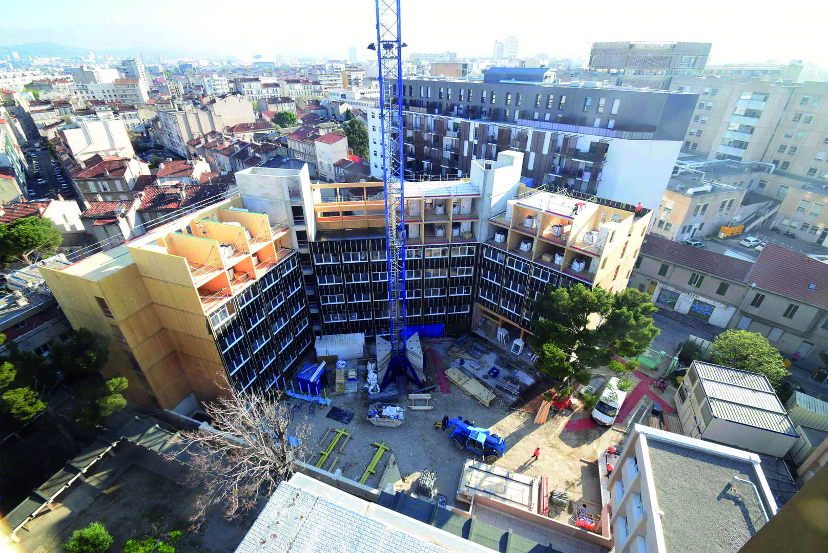 法国马赛最高的木建筑——Lucien Cornil 学生公寓-18