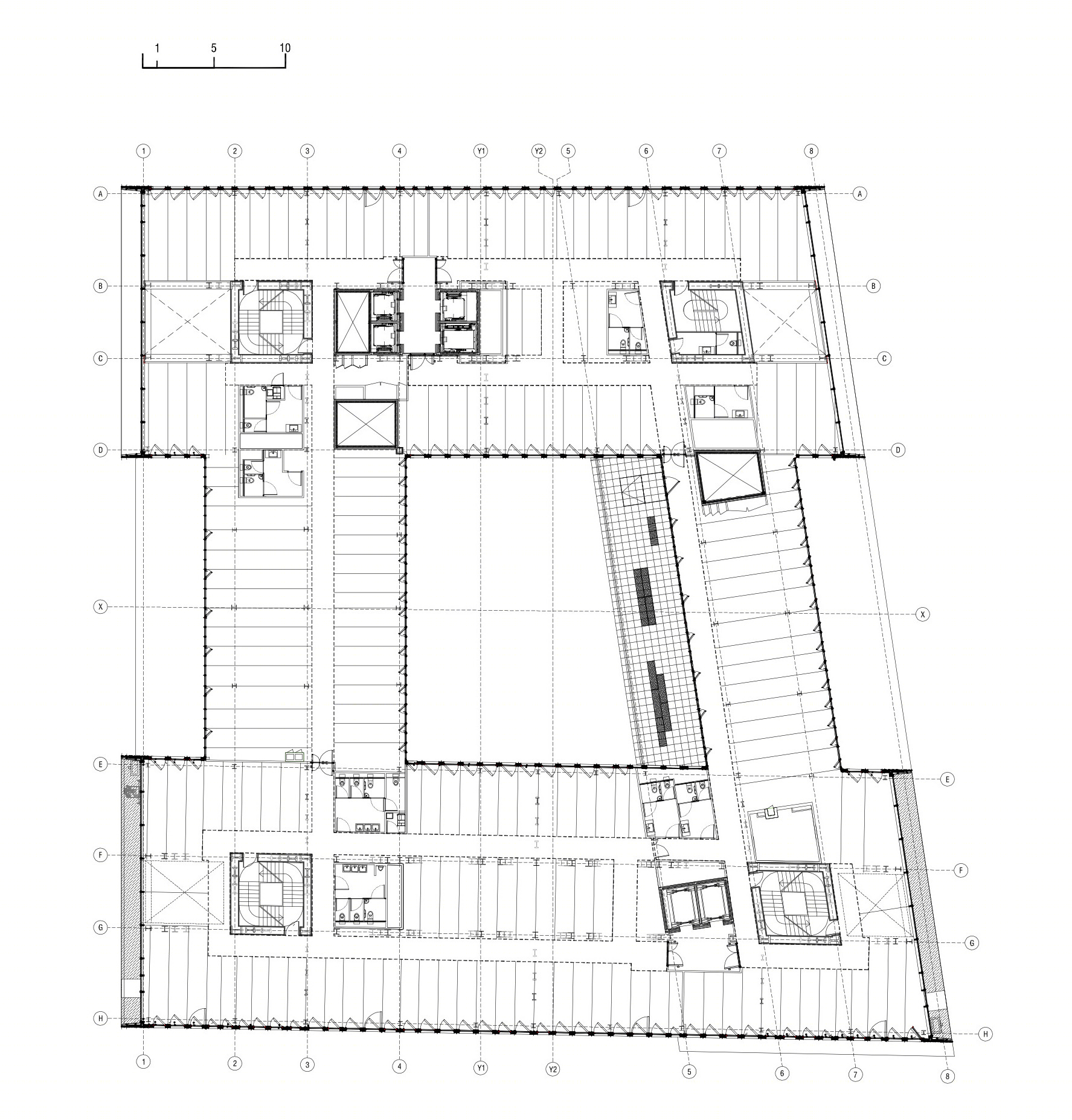 桥式建筑的办公空间创新-6