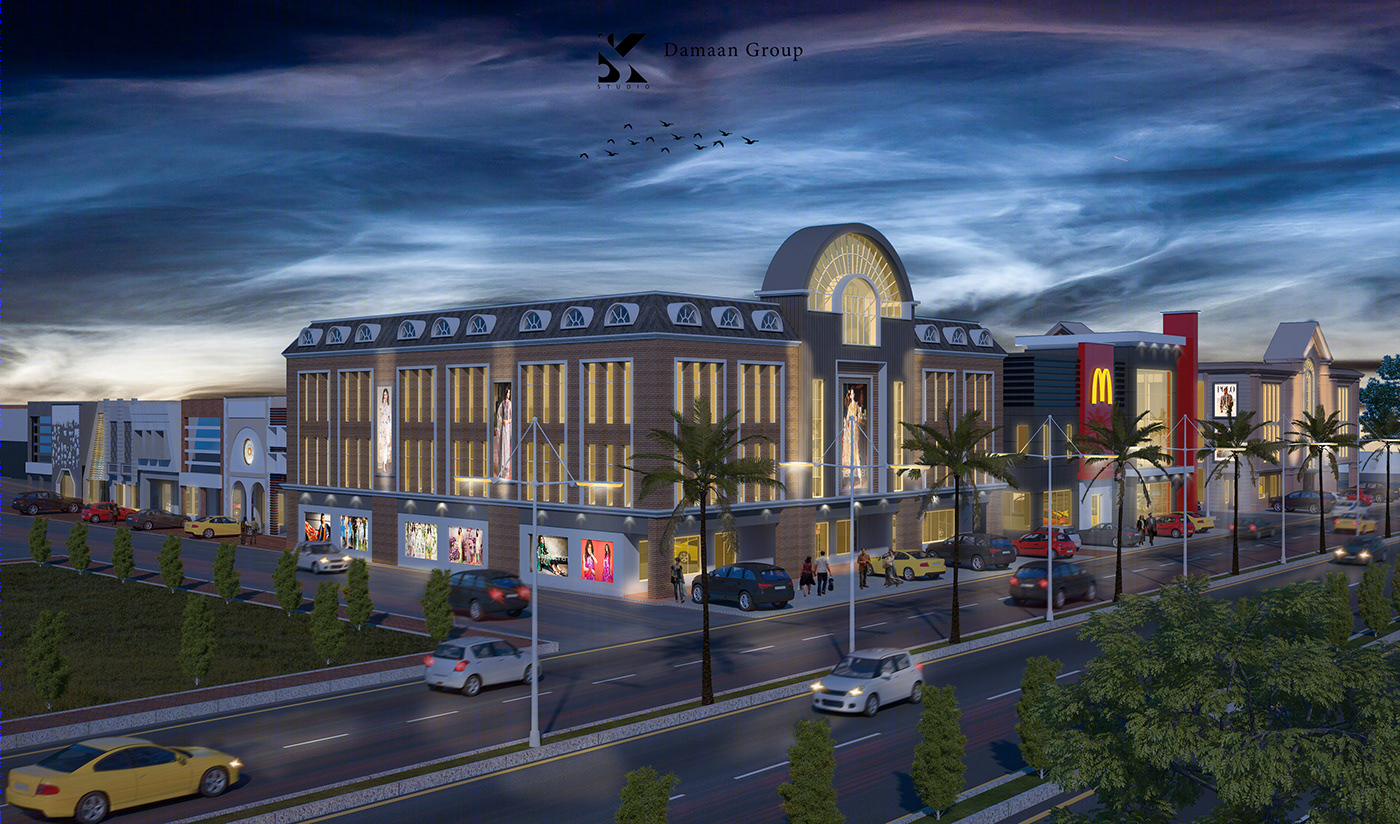 Anastasiya Gushchina丨商业街区丨Commercial Plaza-2