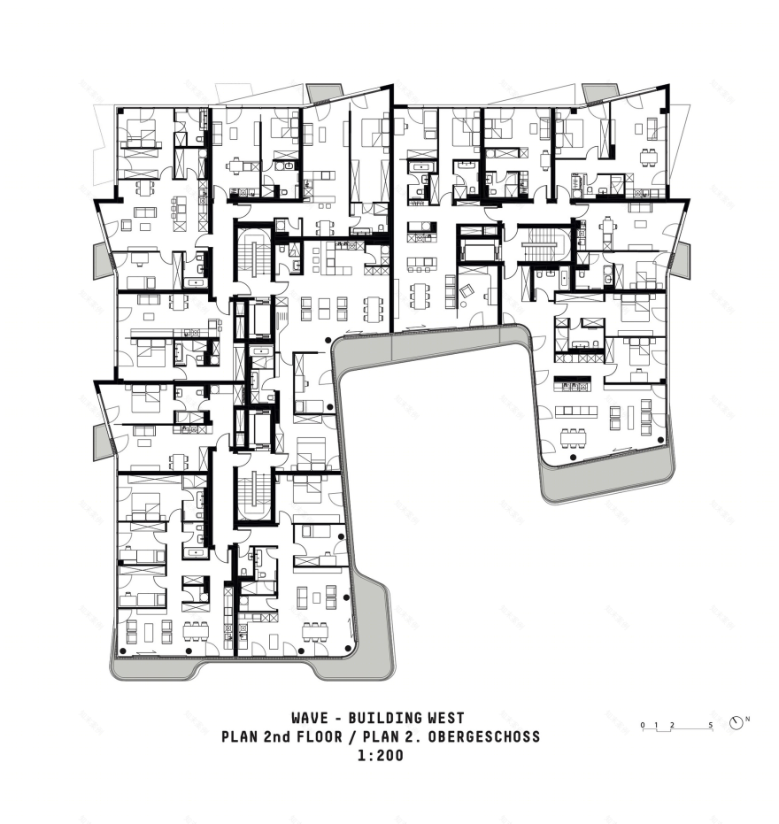 柏林河畔 WAVE 公寓建筑-5