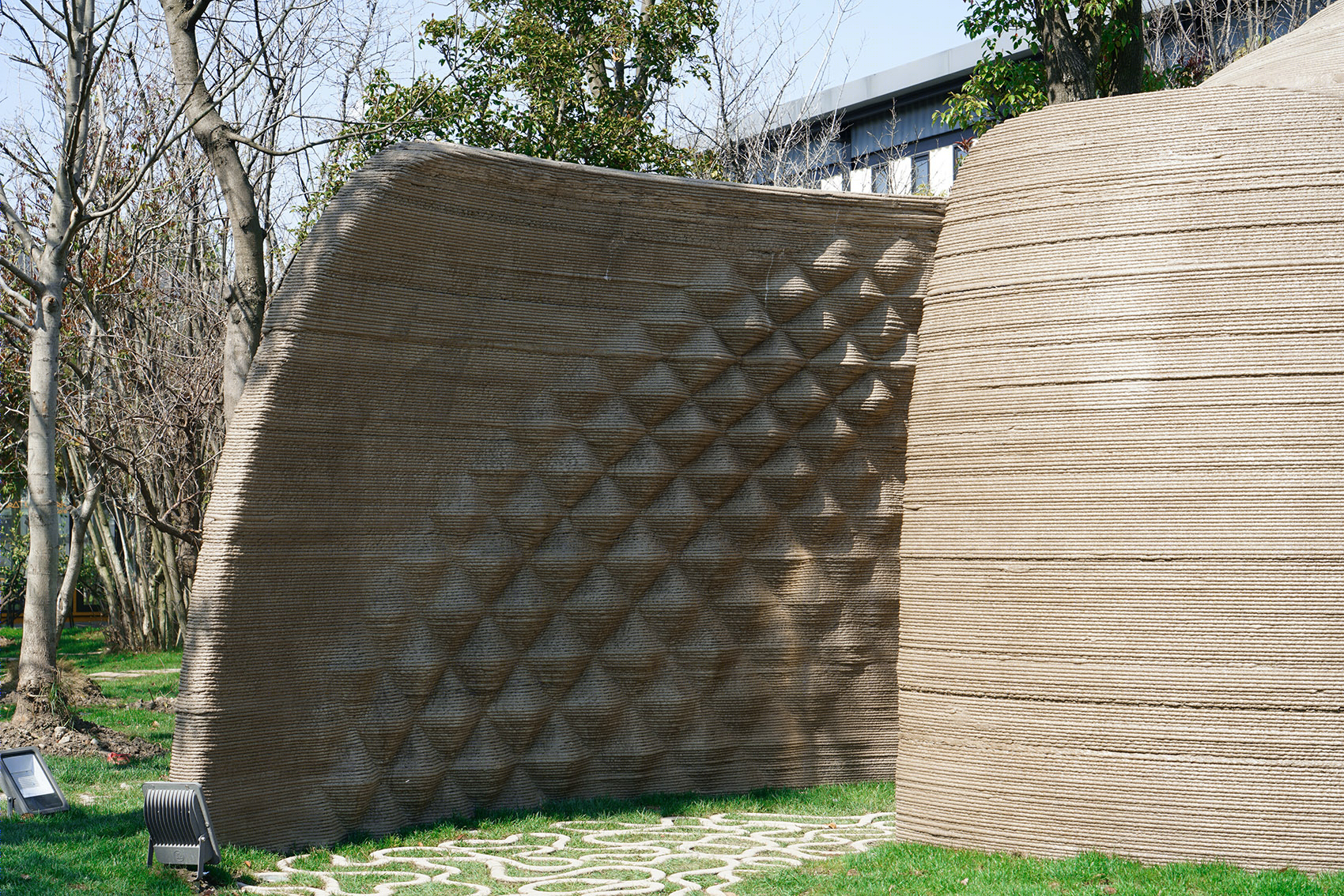机器人 3D 打印混凝土书屋丨中国上海丨清华大学建筑学院徐卫国教授团队-23