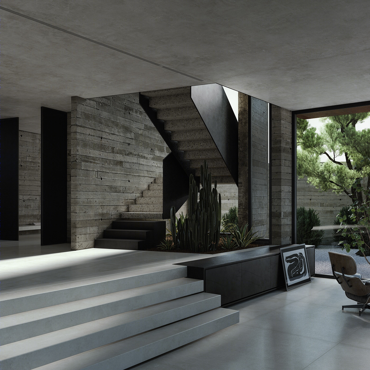 Villa Sawaya 极简主义别墅设计丨JPAG Atelier-10