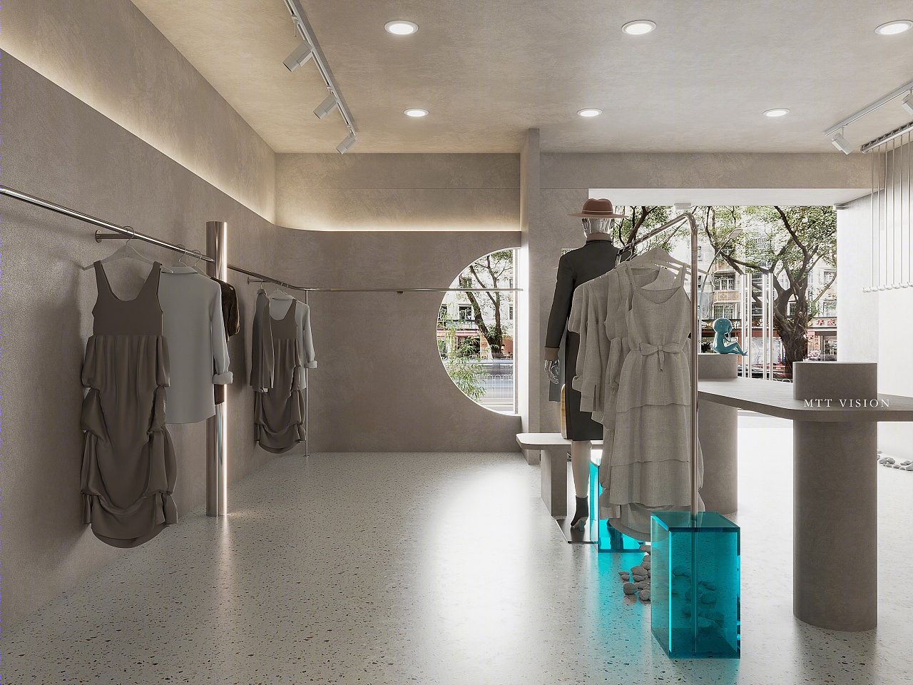 侘寂风服装店设计丨MTT VISION-14