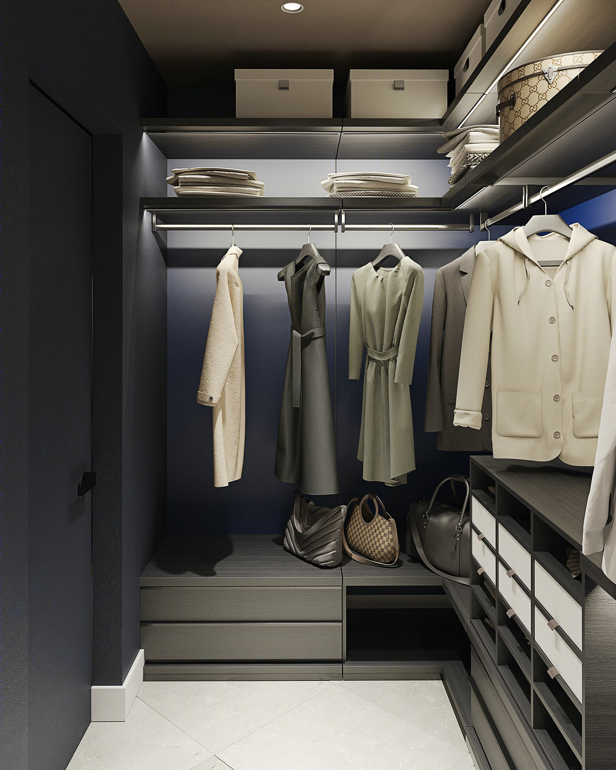 蓝色打造时尚家居-6