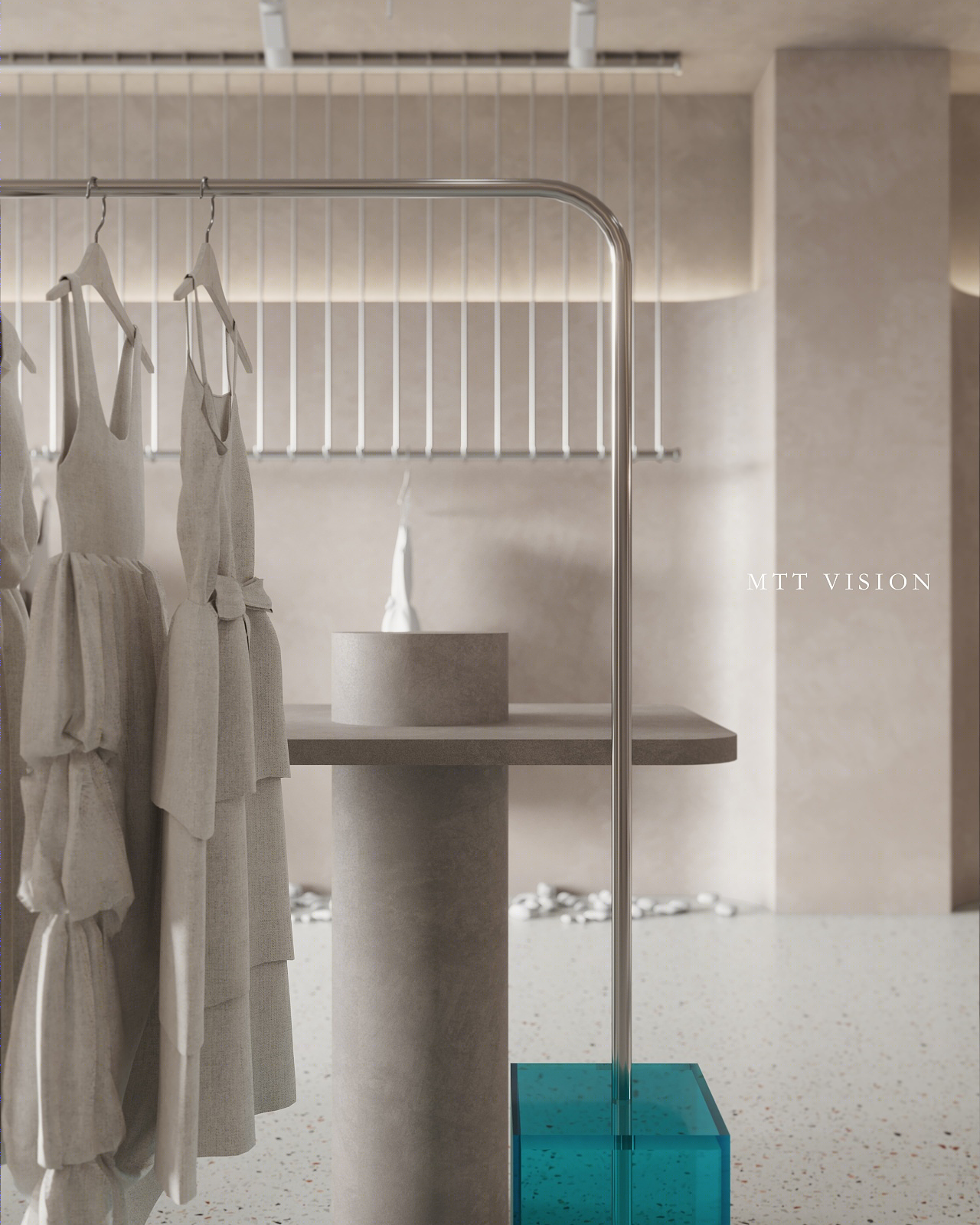 侘寂风服装店设计丨MTT VISION-13