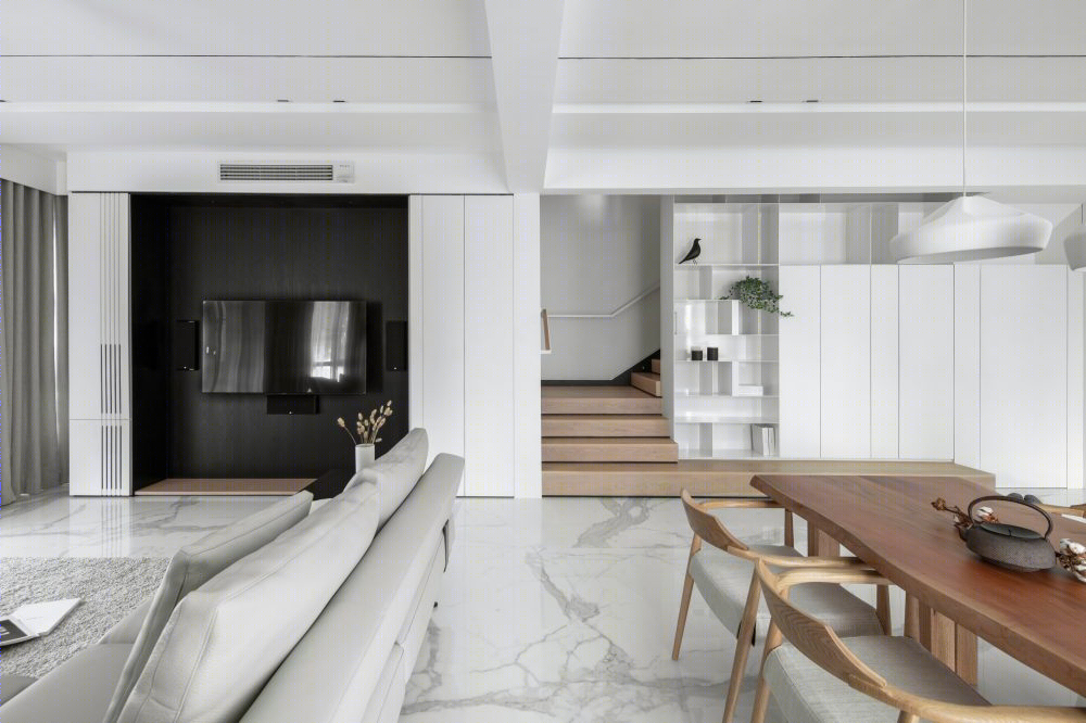 简约当代风双层居住空间设计丨SII YUAN-2