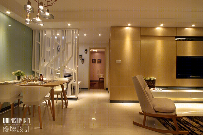 宏峰·上上城3期90㎡户型现代风格样板间-7