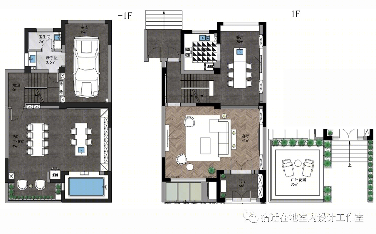 宿迁翰林国际花园轻奢室内设计丨中国宿迁丨宿迁在地室内设计工作室-56