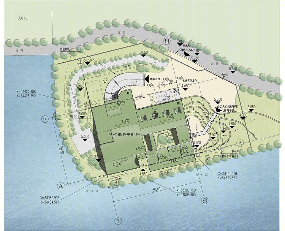 苏州东太湖防汛仓库 | 融入自然的绿色建筑设计-45