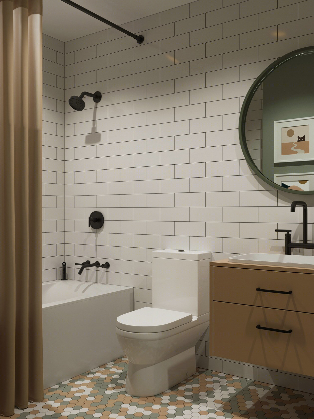 纽约 63平米公寓设计-15