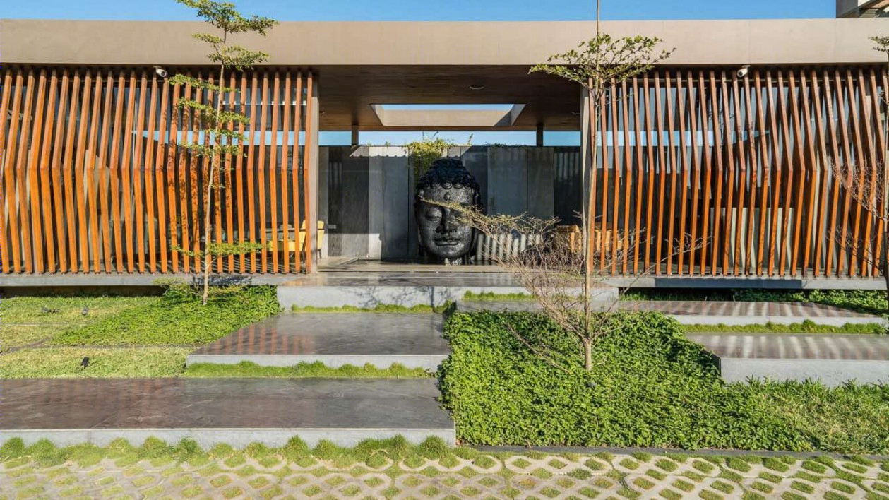 印度甘地纳加尔的弓形办公室-0