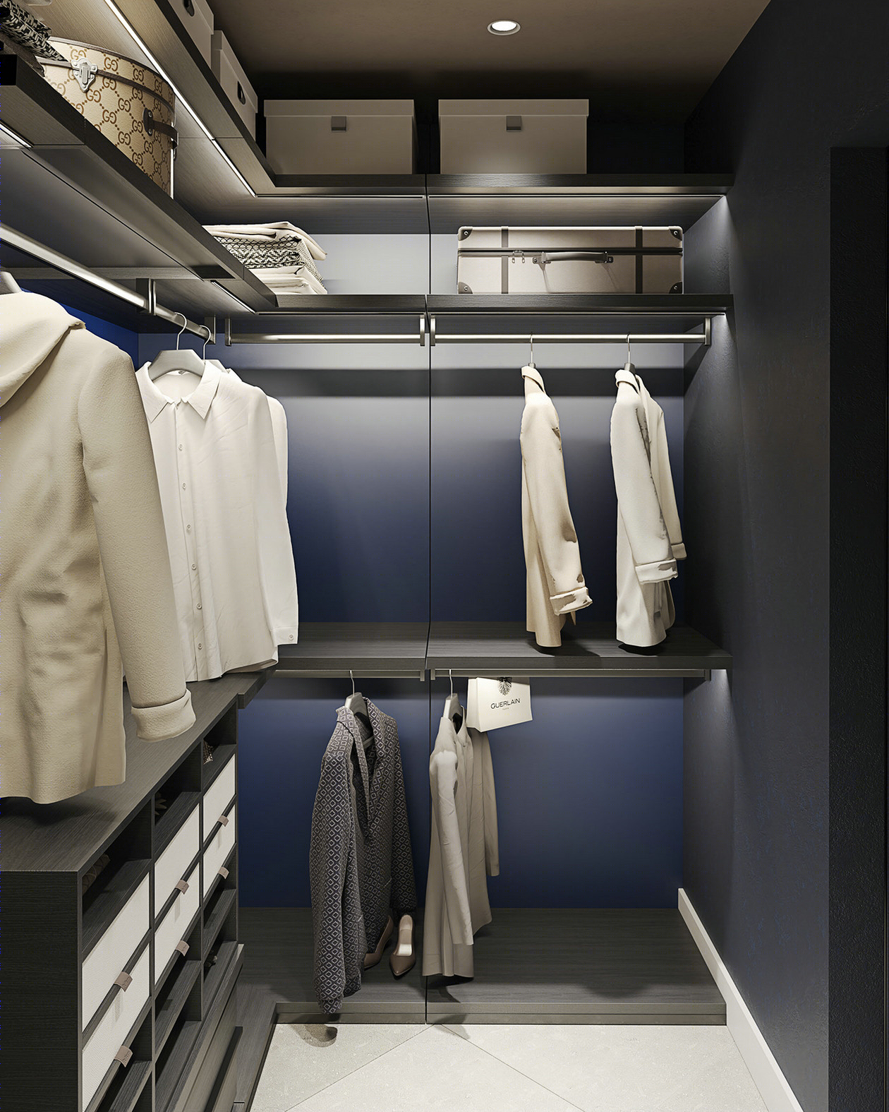 蓝色打造时尚家居-8