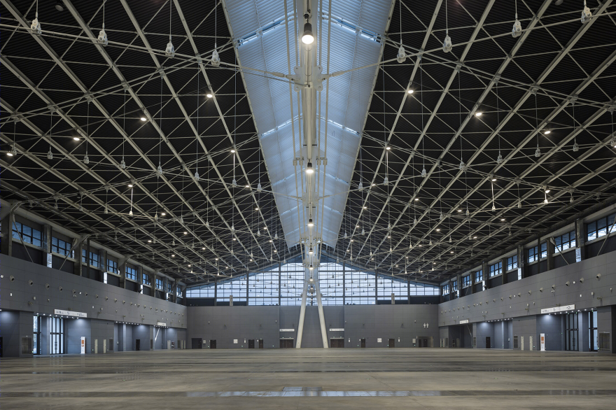石家庄国际会展中心——绿色可持续、双向悬索结构展厅-34