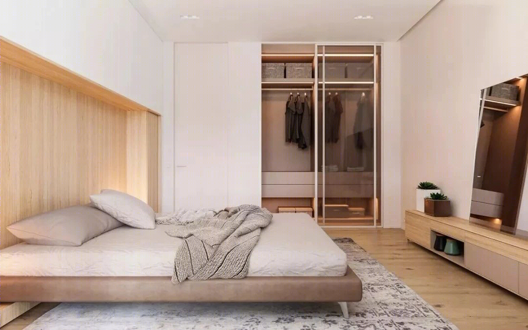 入墙式衣柜设计-35