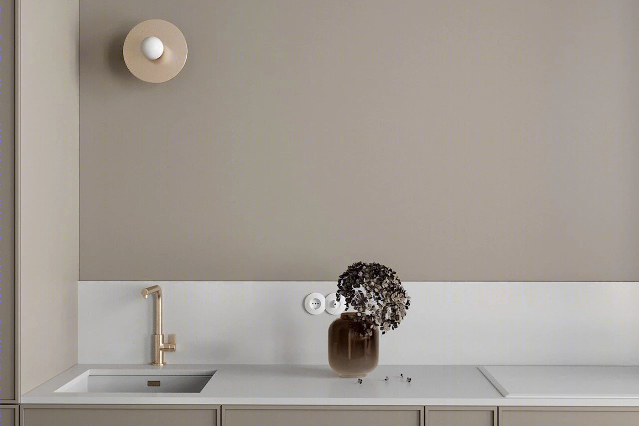 Quadro Room丨公寓丨最纯粹的简约灰设计！-26