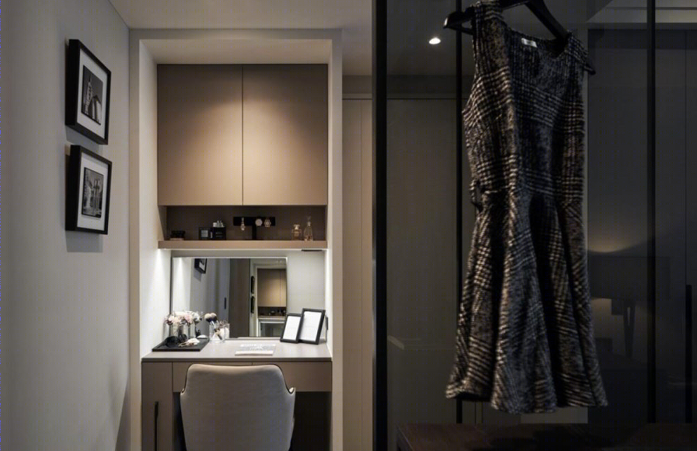 深木遇上大理石，打造现代住宅空间-21