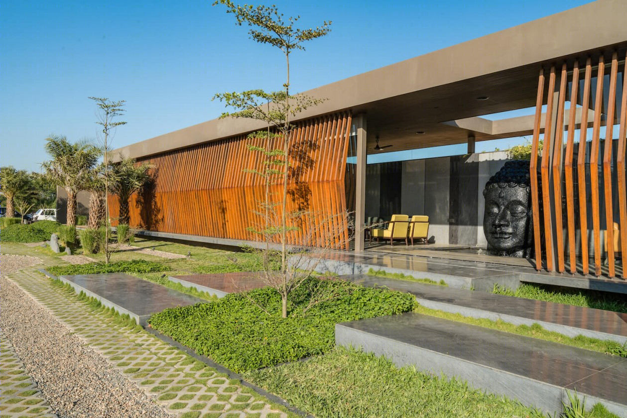 印度甘地纳加尔的弓形办公室-1