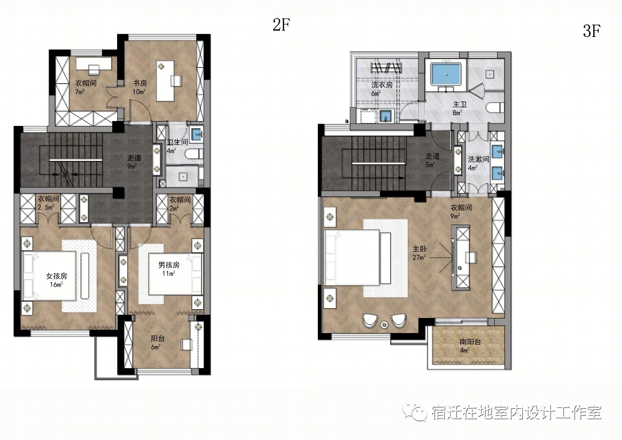 宿迁翰林国际花园轻奢室内设计丨中国宿迁丨宿迁在地室内设计工作室-57