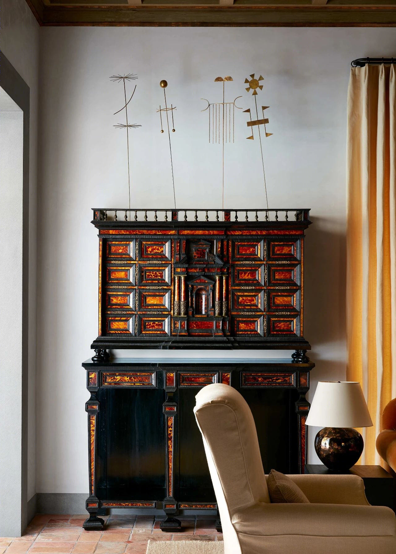 复古轻奢,110㎡复式公寓的优雅设计-56