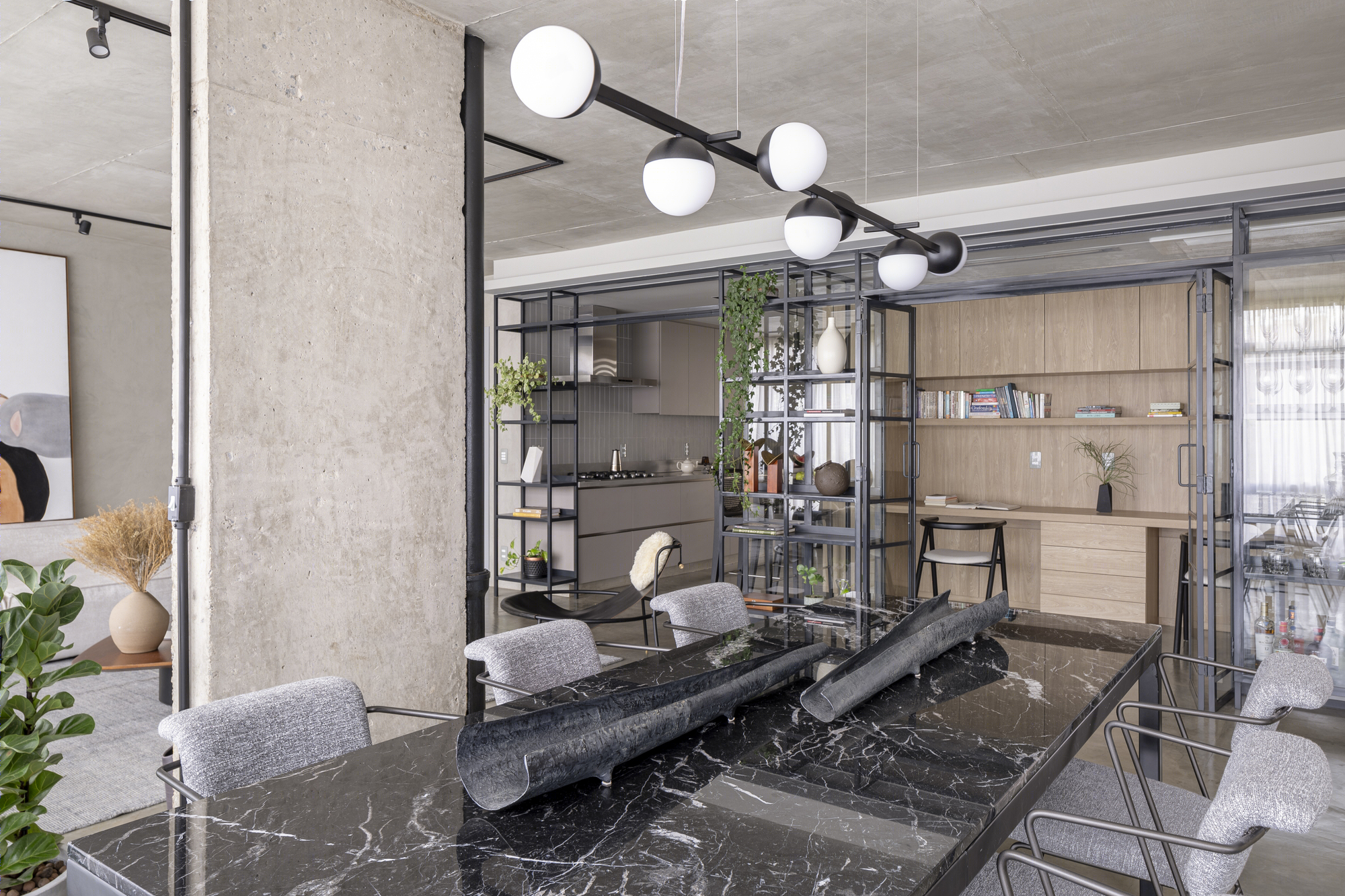 巴西 Merlot 公寓室内设计-24