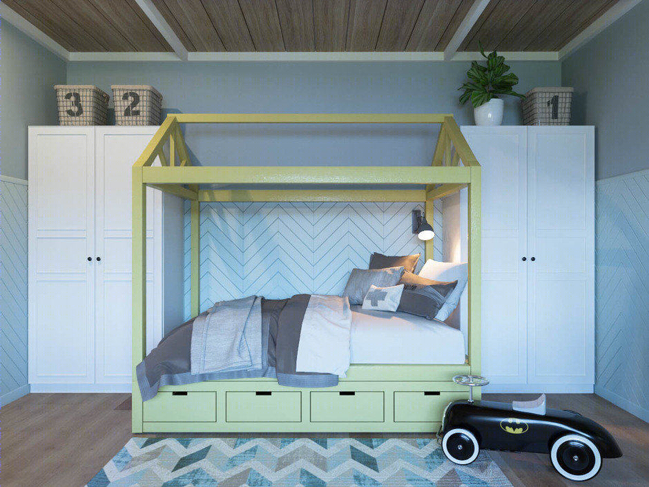 乡村小屋的多代同堂设计-39