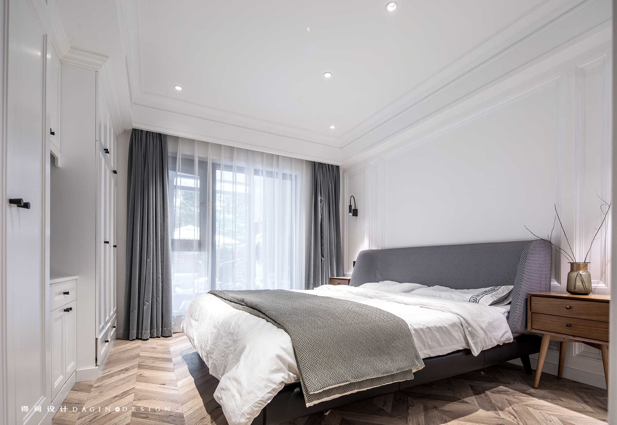 破旧二手房爆改四房：明亮大客厅2个儿童房-34