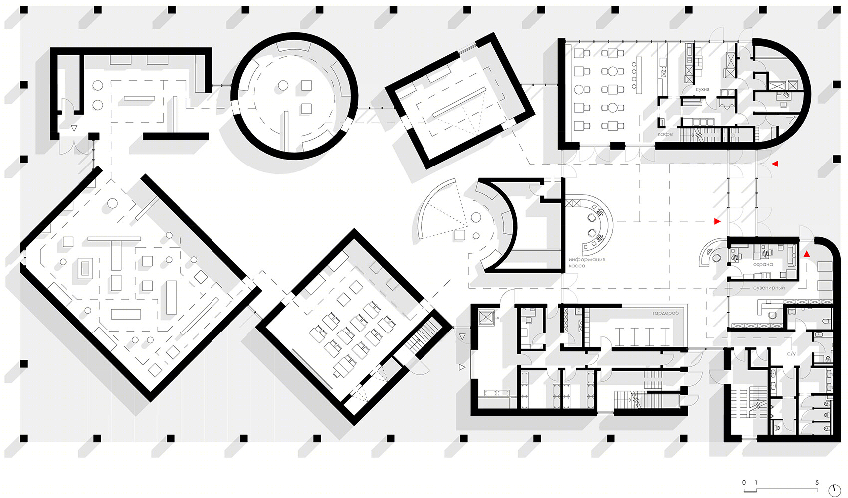 莫斯科 ZOYA 博物馆丨俄罗斯莫斯科丨Architectural buro A2M-56