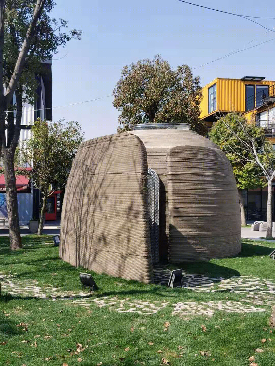 机器人 3D 打印混凝土书屋丨中国上海丨清华大学建筑学院徐卫国教授团队-31