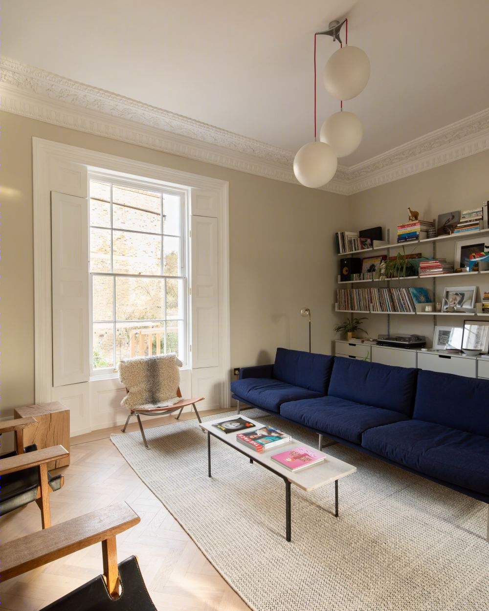 伦敦双立面格鲁吉亚风格住宅翻新-33