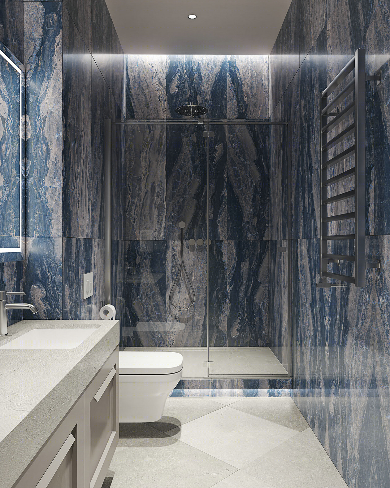 蓝色打造时尚家居-9