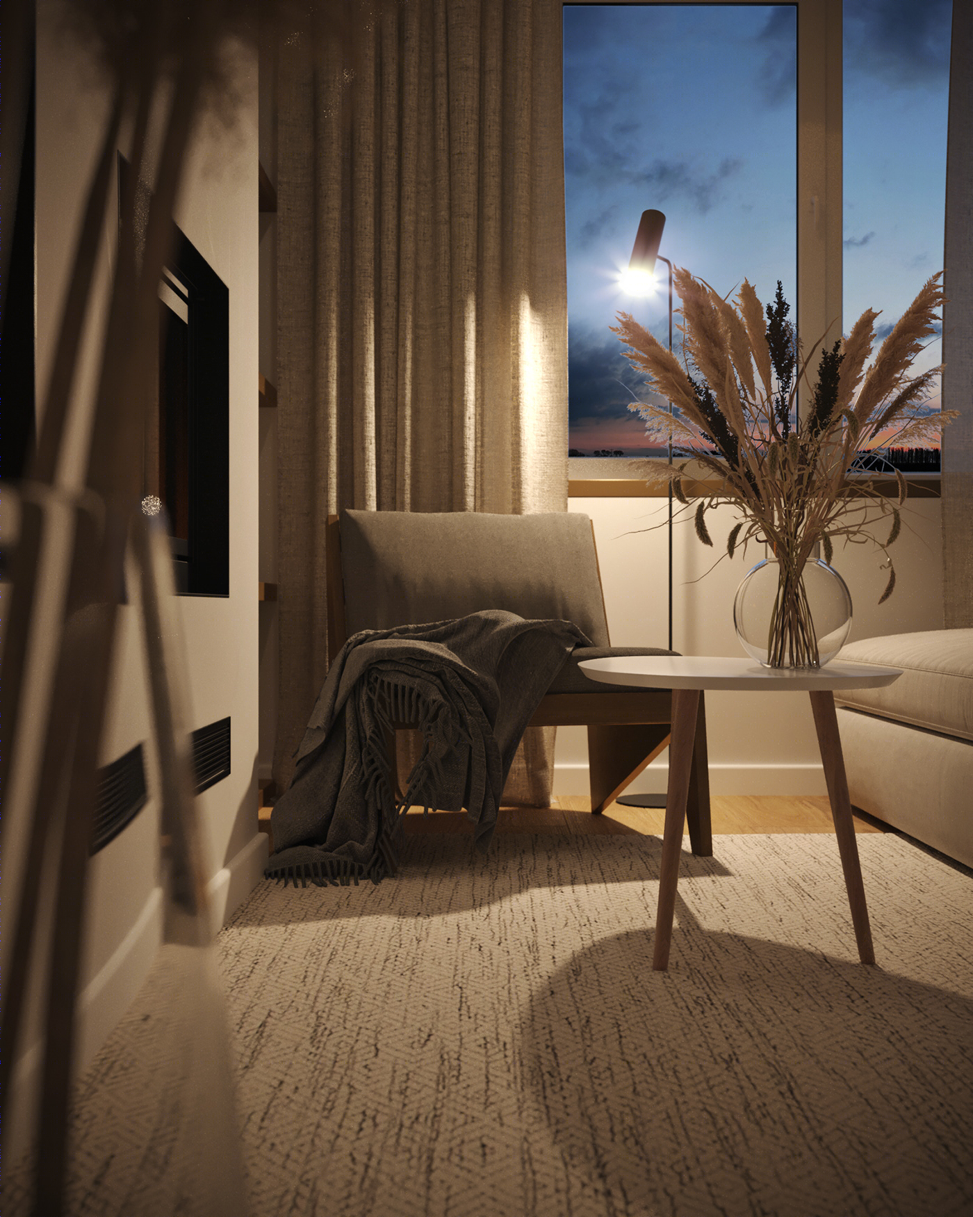 Anastasiya Gushchina丨平层丨Cozy House-1