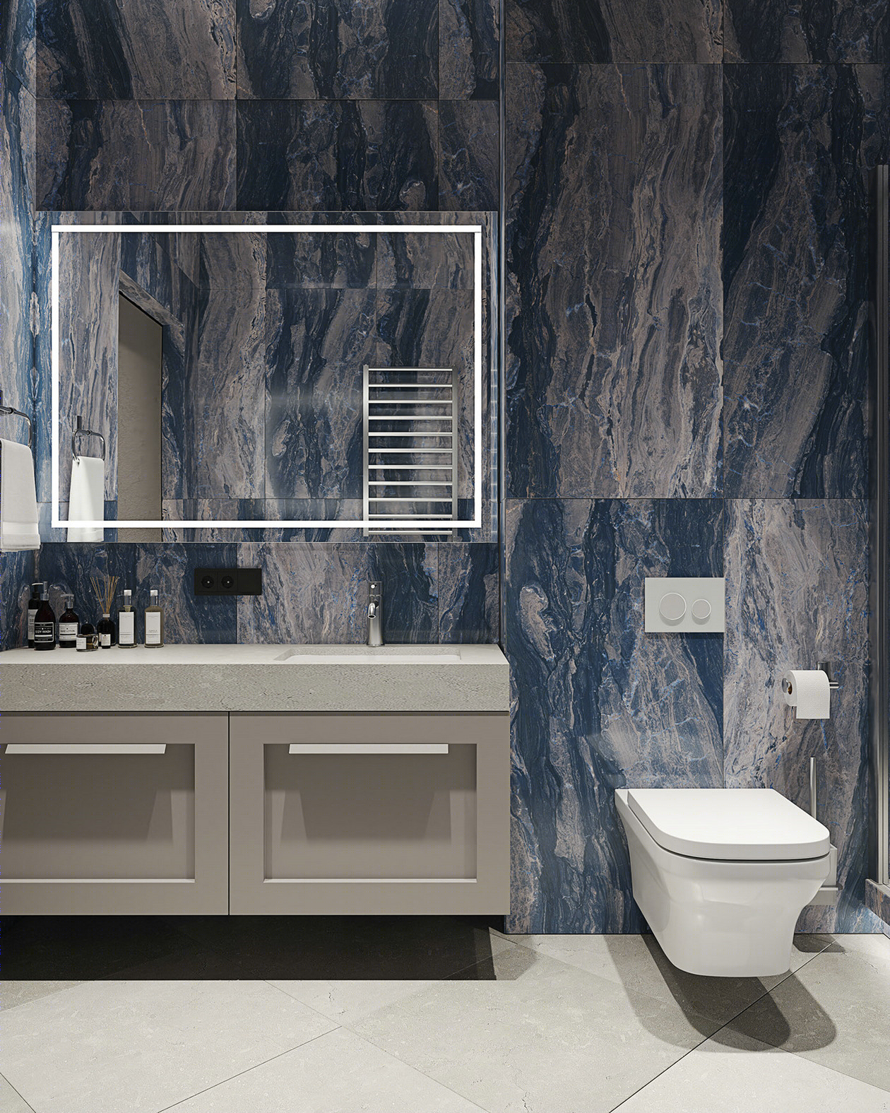 蓝色打造时尚家居-10