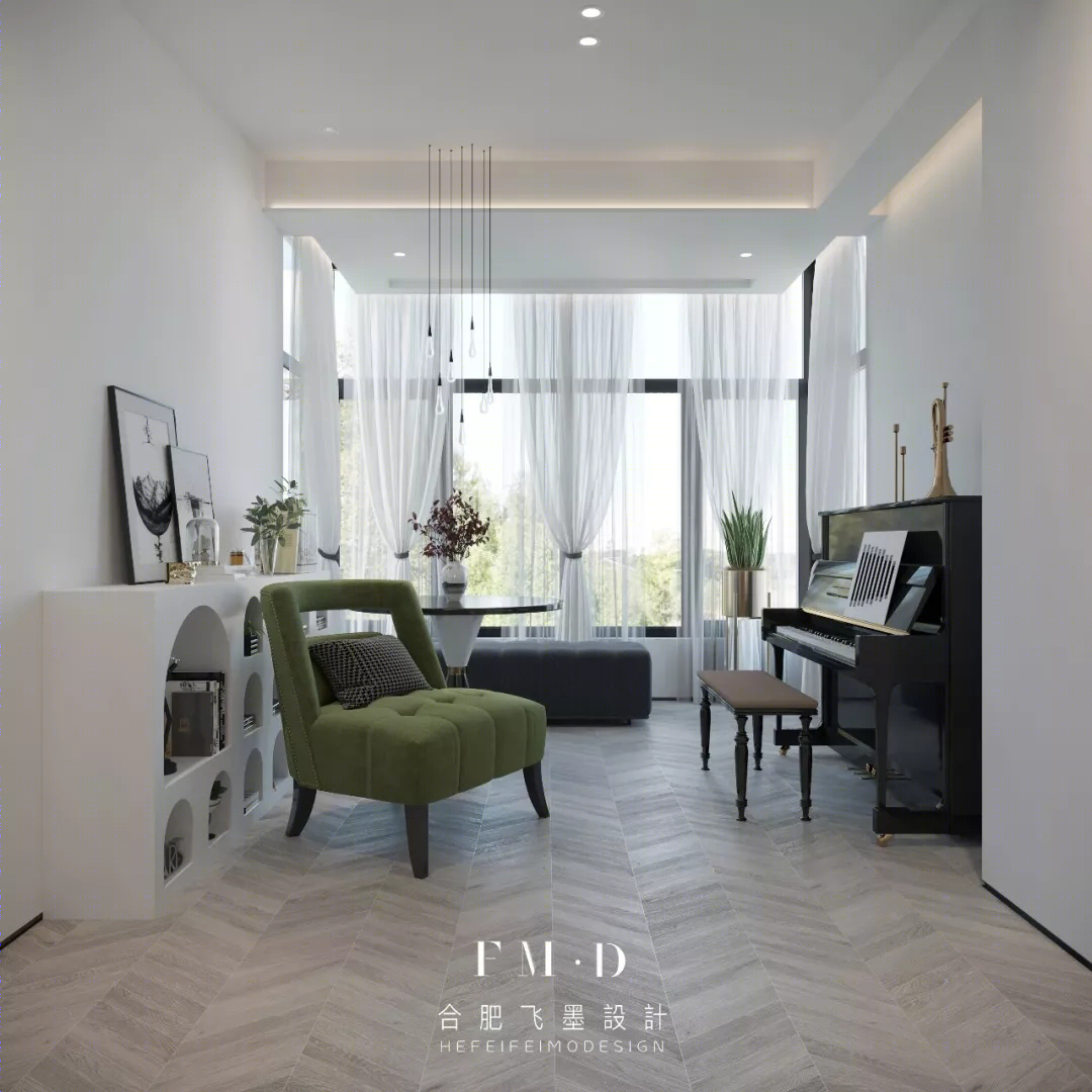 合肥金隅南七里 130㎡轻法风格家装设计 | 通透精致，释放空间美感-50