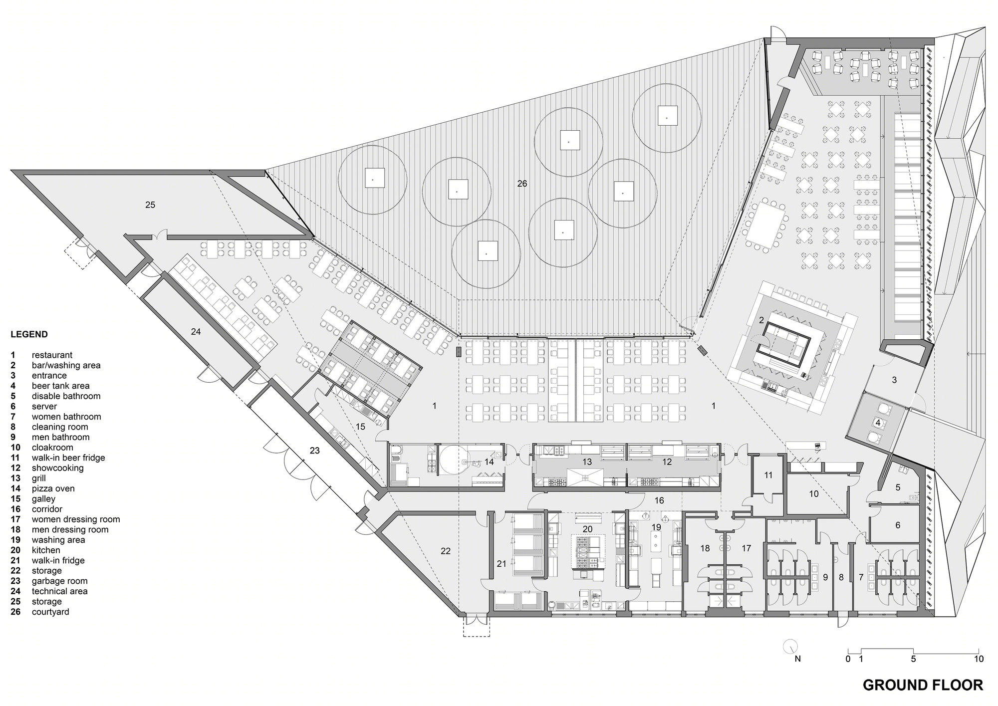 木质餐厅 | 建筑与自然的共生-4