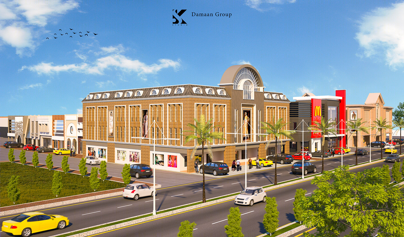 Anastasiya Gushchina丨商业街区丨Commercial Plaza-3