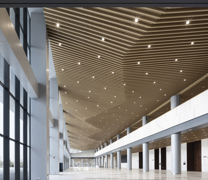 石家庄国际会展中心——绿色可持续、双向悬索结构展厅-49