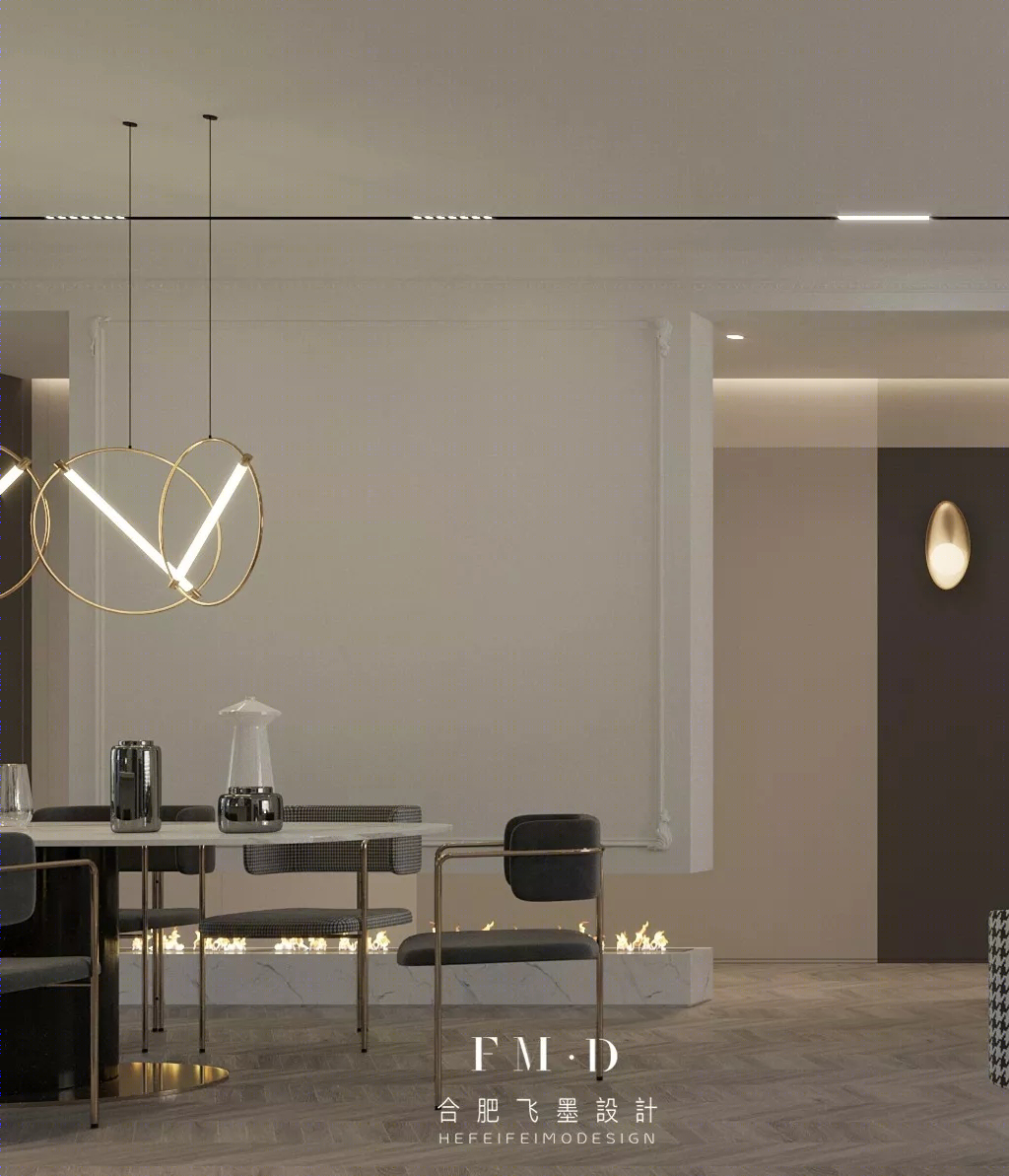 合肥金隅南七里 130㎡轻法风格家装设计 | 通透精致，释放空间美感-52