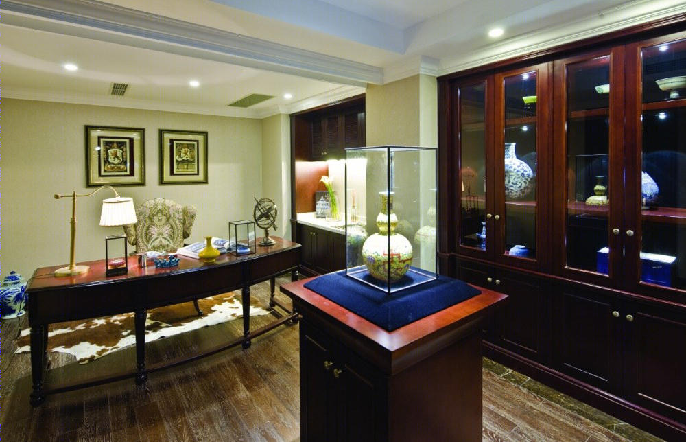 无锡印象剑桥青花瓷主题样板房-7