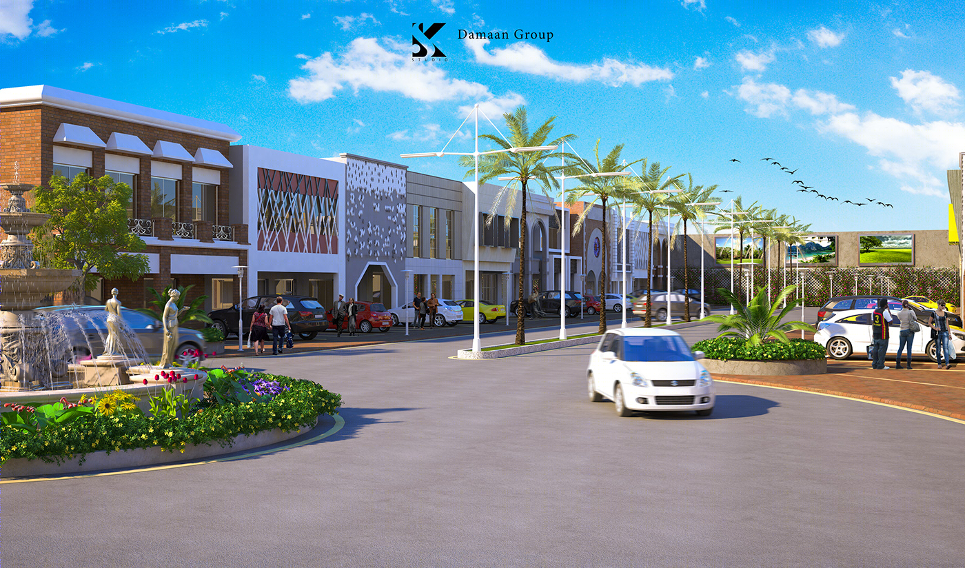 Anastasiya Gushchina丨商业街区丨Commercial Plaza-7