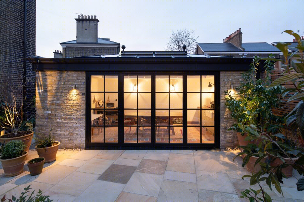 伦敦双立面格鲁吉亚风格住宅翻新-37