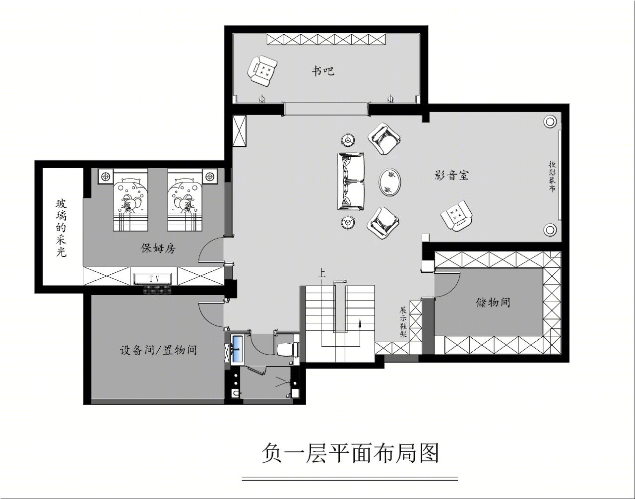 郑州 360m²现代简约私宅别墅，设计师打造灵动空间与生活互动-46