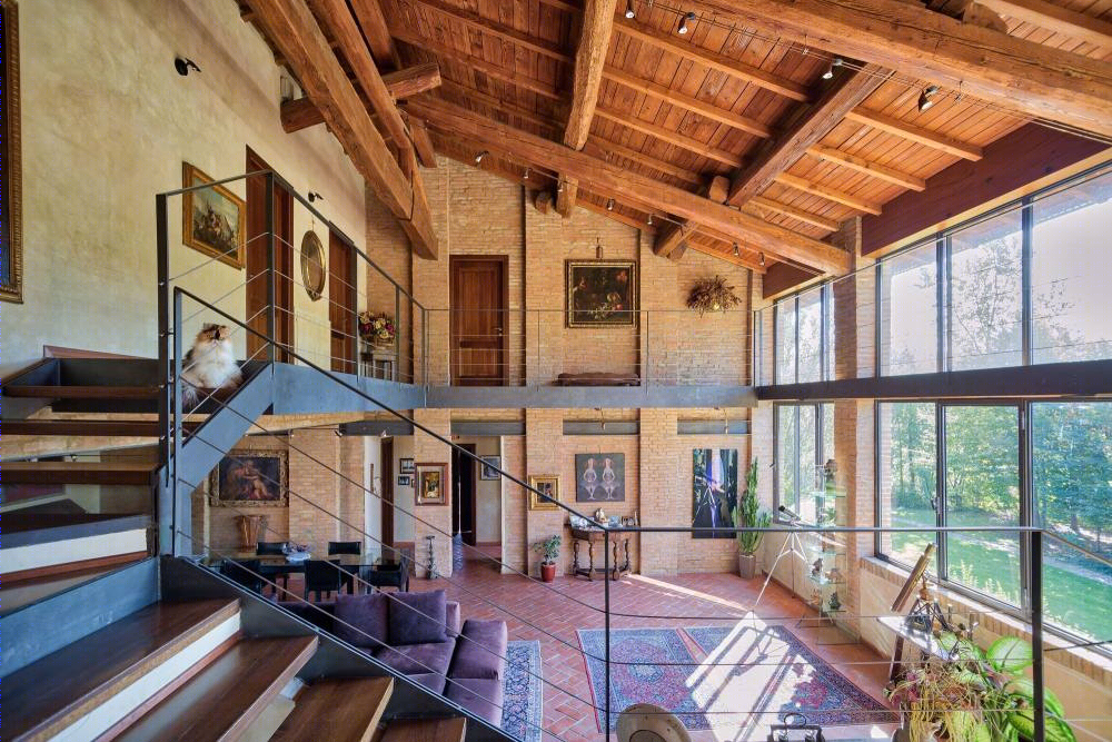 意大利 Sassuolo 别墅改造 | Studio Pinelli 打造 1200 平方米和谐共生之家-21