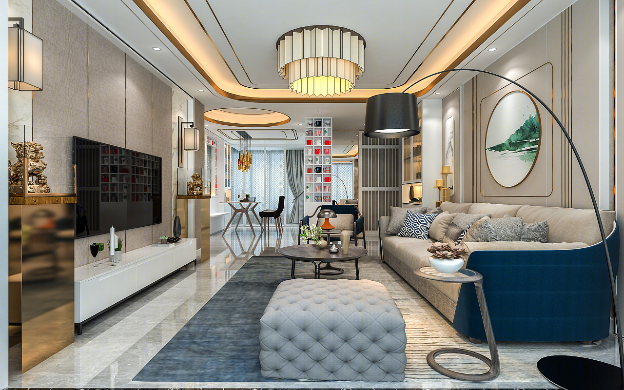 轻度奢侈，简约精致的舒适住宅-1