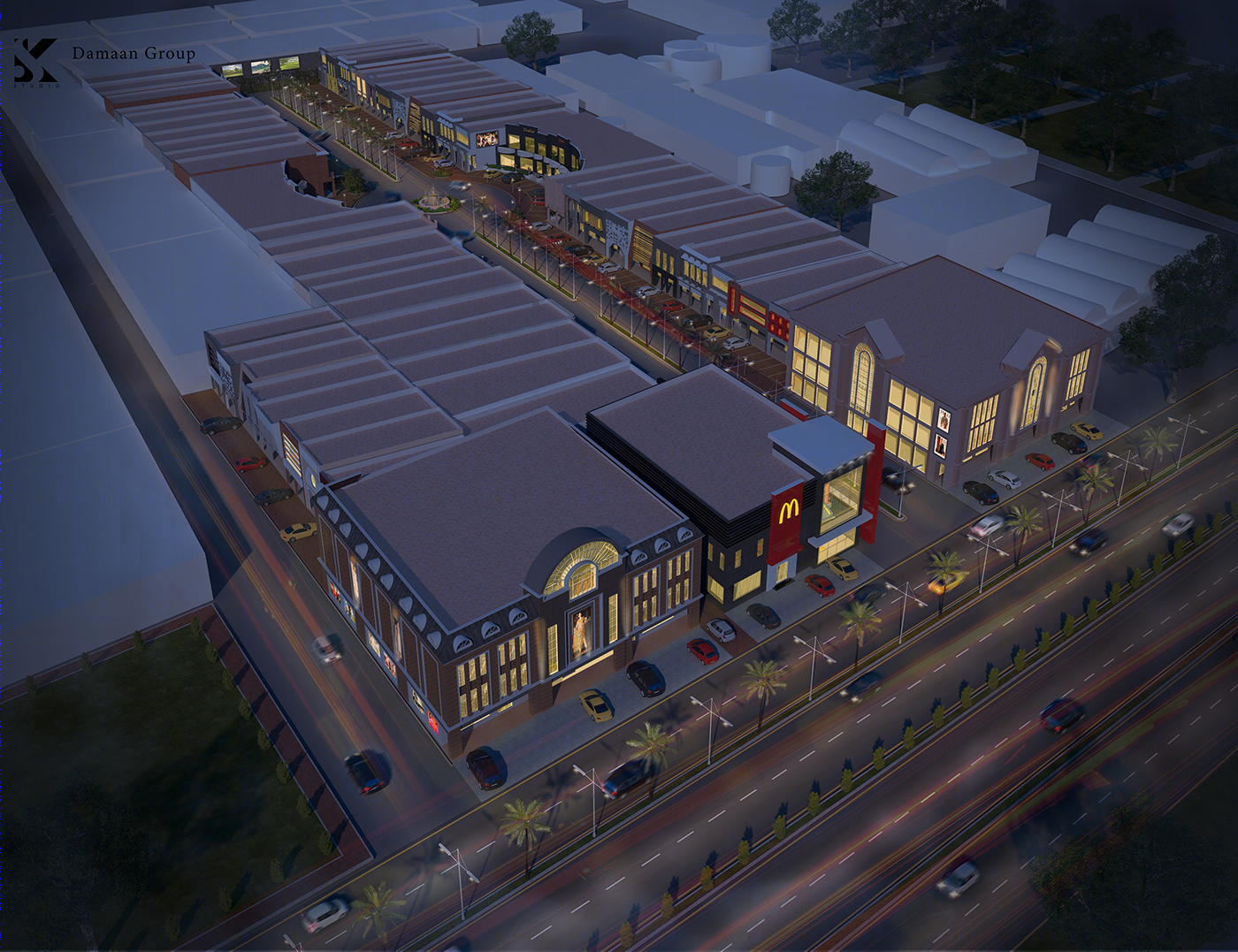 Anastasiya Gushchina丨商业街区丨Commercial Plaza-8