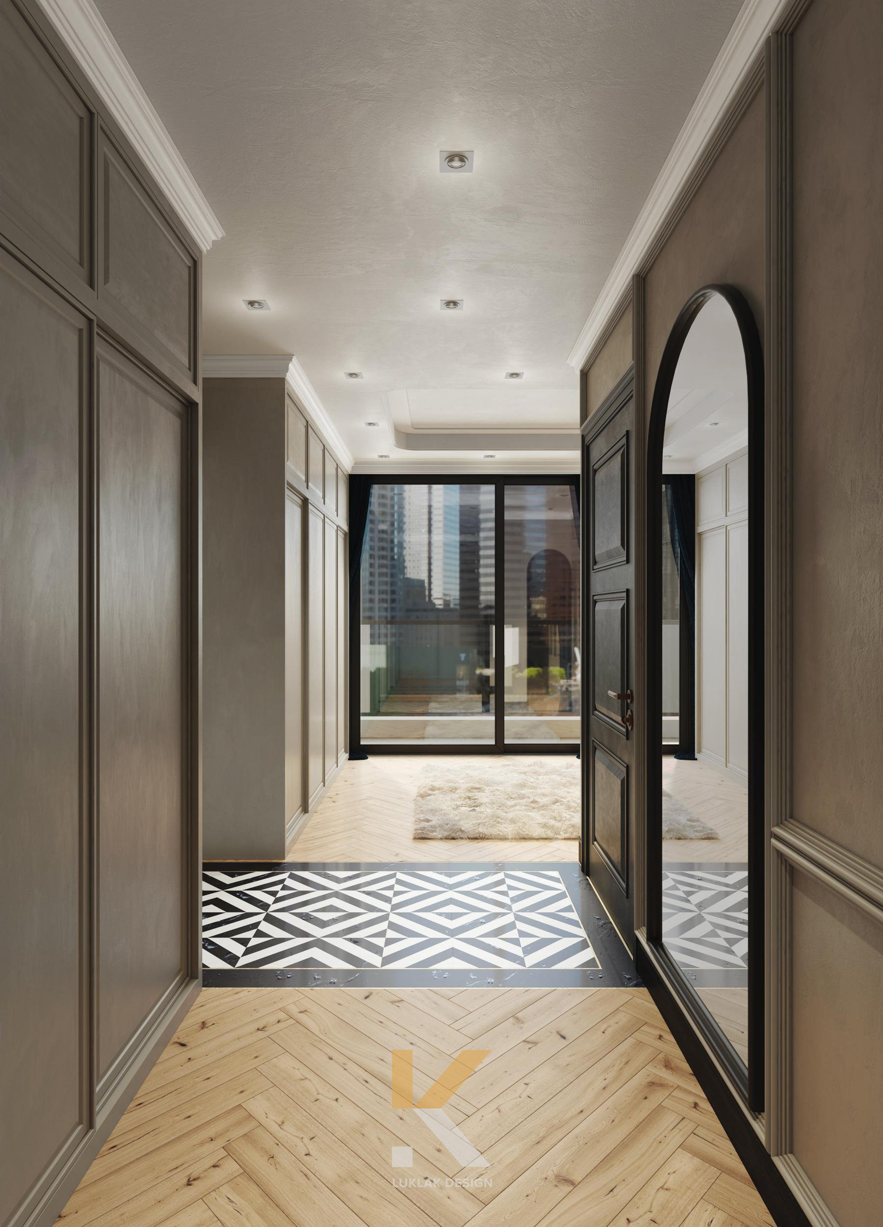 高级色系公寓 彰显优雅灵动的时尚品位-12