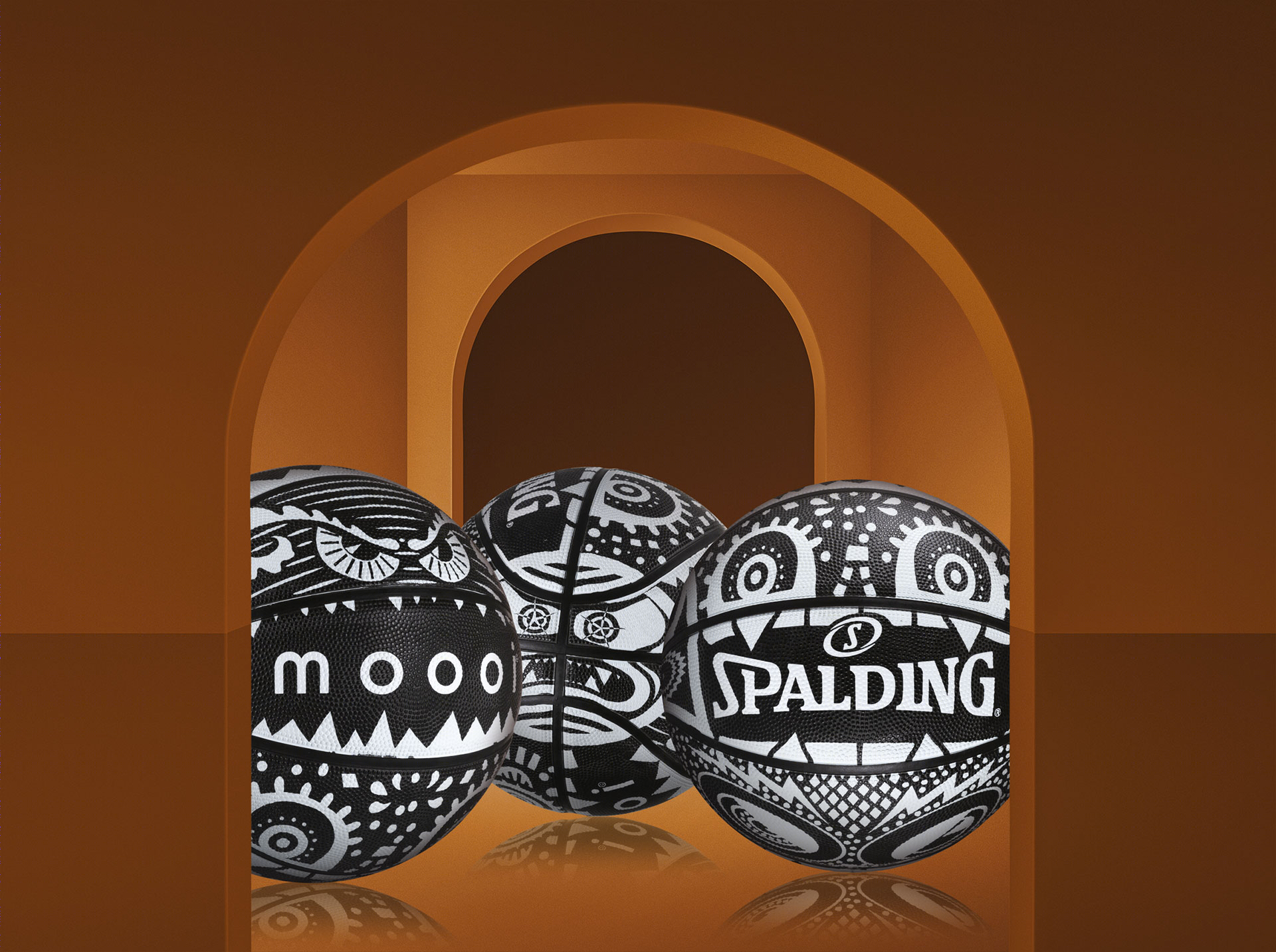 Moooi x Spalding 打造独特 Monster 篮球设计-3