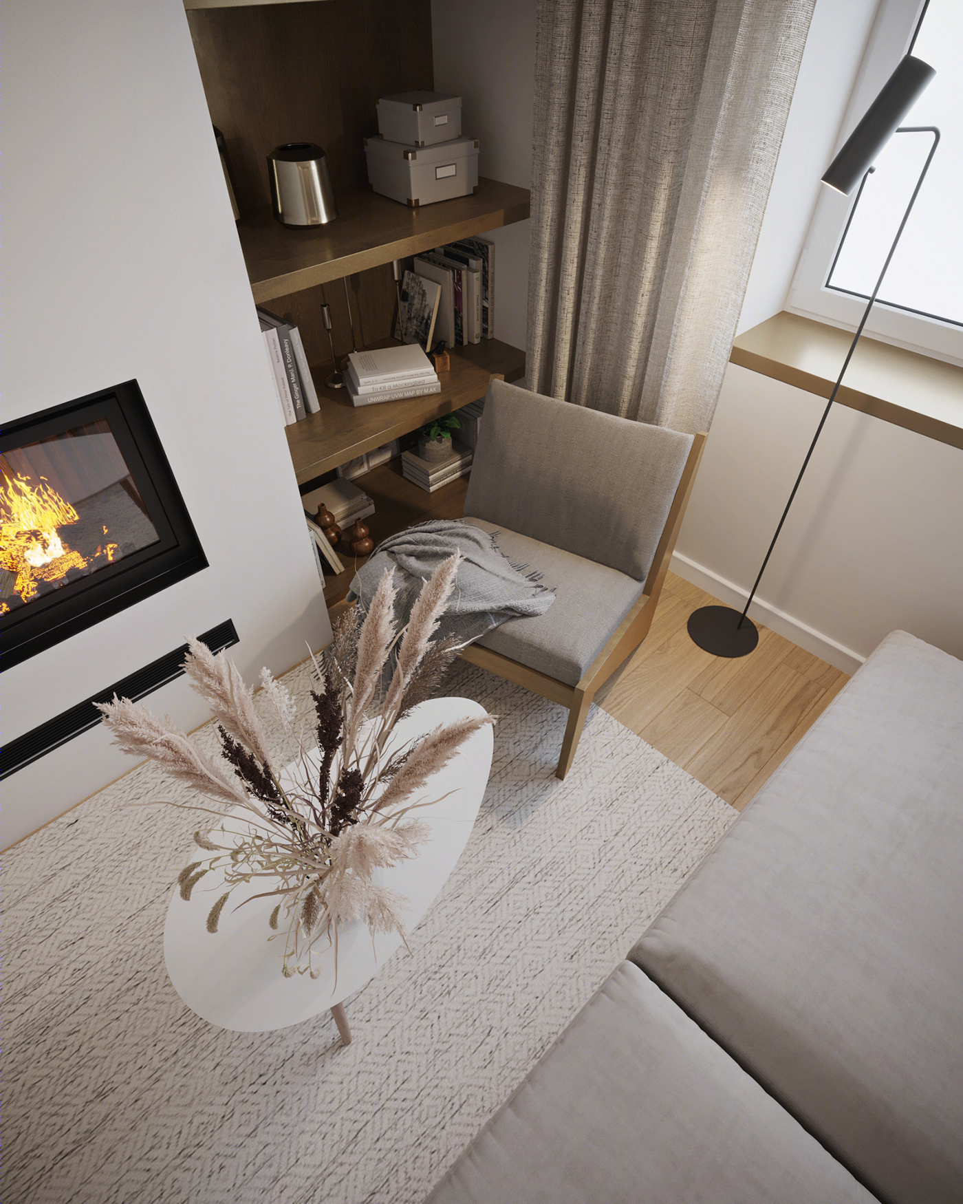 Anastasiya Gushchina丨平层丨Cozy House-4